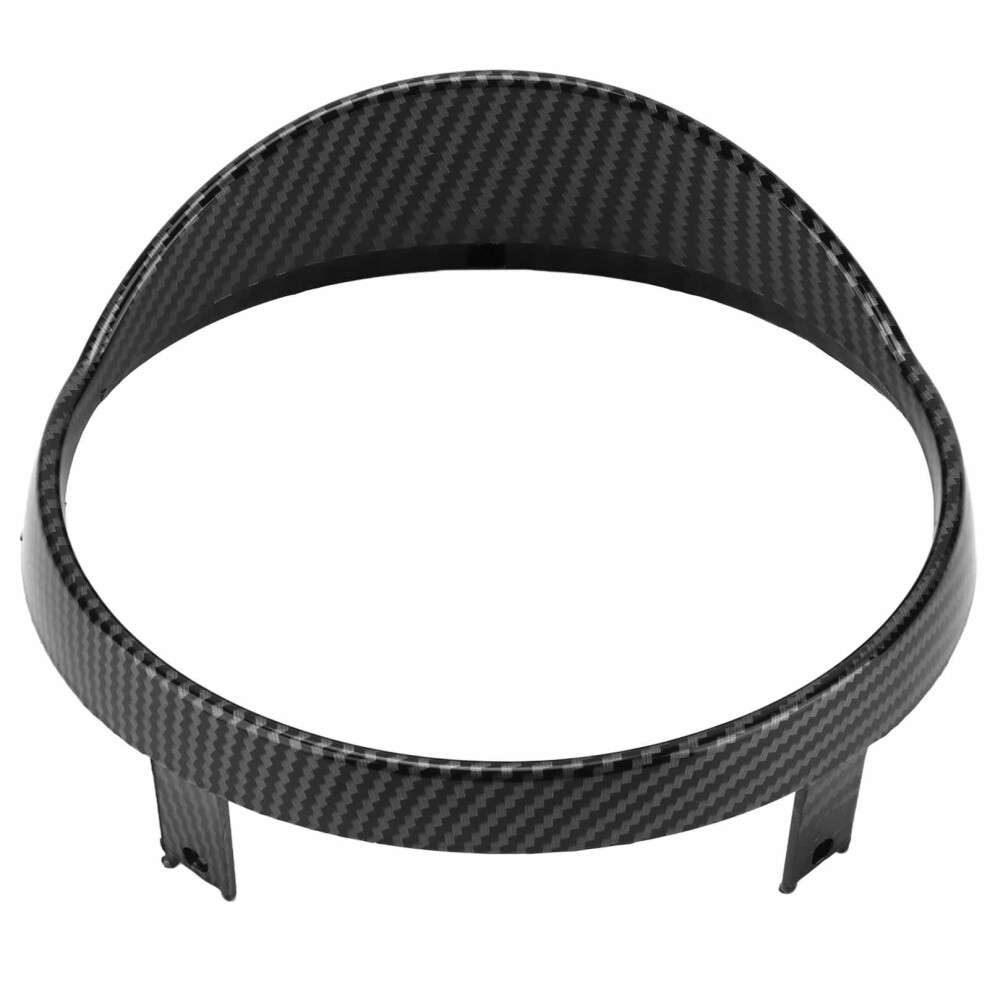 Motorcycle Headlight Cover Ring For Vespa Gts 250/300 2018-2021 Carbon Style 8451357924105