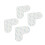 4er-Pack doppelseitiges Teppichklebeband, 3