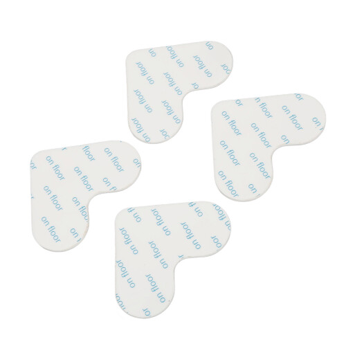 4er-Pack doppelseitiges Teppichklebeband, 2