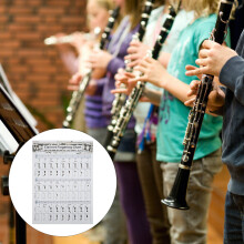 56cm Clarinet Chart - Fingering & Chords Perfect for Students & Teachers
