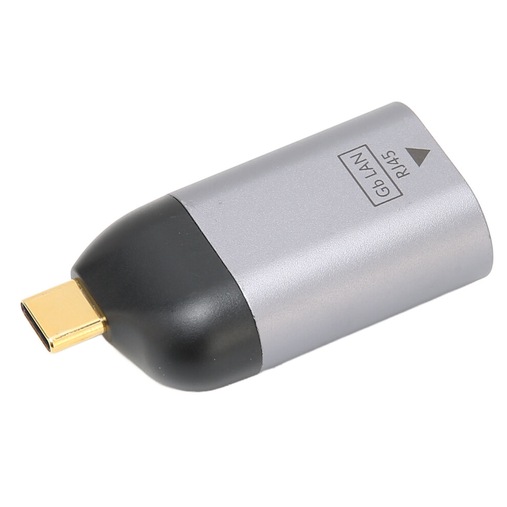 Usb C To Rj45 Ethernet Adapter | | Gigabit Lan For Macbook & Pc Silver/Black 4611357927184