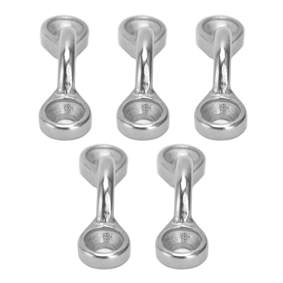 Stainless Steel 316 Deck Loop Strap 5Pcs Marine Tie Down Anchor For Kayak Canoe 8711357927798