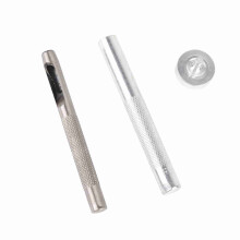 100 Stück Grommet-Set mit Ösen & Unterlegscheiben, 0,236 Zoll Silbermetallzubehör