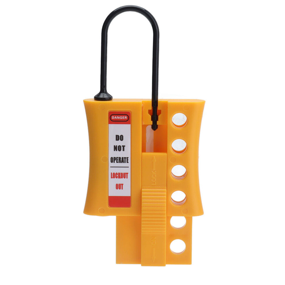 Insulated Hasp Lockout For 36Mm Keyholes Supports Multiple Padlocks 5051357928191