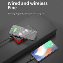 Outdoor-Wasserfestes 50000mAh Powerbank, wasserdicht, kabellos, Maße 162*82*32mm