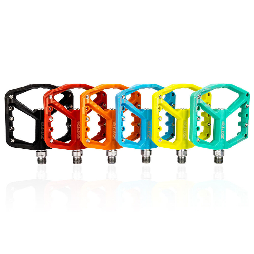 Nylon MTB Flat Pedals 124x109x16mm Anti-Slip for BMX & Road Bikes-image-OPC-PMQZTVY-NEW