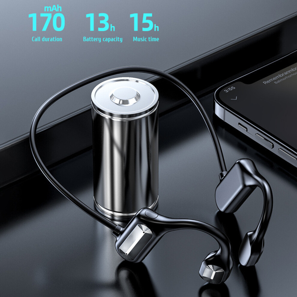 Bone Conduction BL09 Headphones - Deep Bass 170mAh Bluetooth 5.3