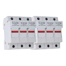RT18-63X SchieneMontage-Sicherungshalter Basis mit LED-Licht, 63A, 500-690V