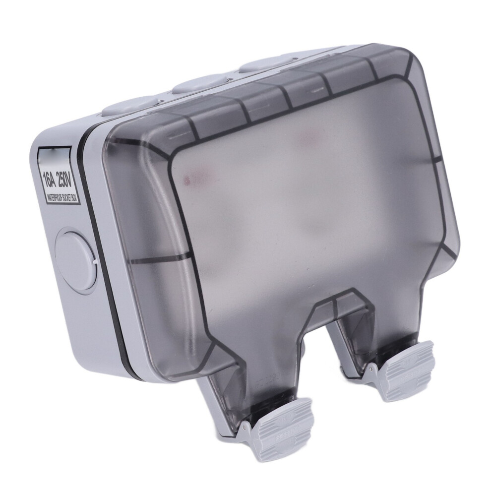 Ip66 Waterproof Outdoor Socket With Switch, 250V 16A Cover Box 4971357930523