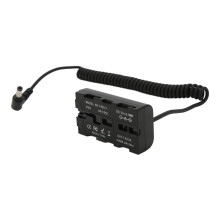 Halb Dekodierter DC Dummy Batterie Adapter für Beleuchtungen & Monitore, 7,4V