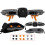 Height Adjustable Collapsible Drones Landing Gear for 2-Black 2