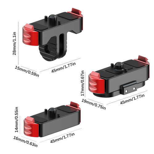 Quick Detach Metal Magnetic Base for Max2 Camera-Folding seat 2
