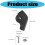 Reusable Reinforced Shoe Edge Protectors Plate with-Black 4