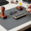 Portable Engraving Pad Anti Slip Rubber Mat for-Light Grey 7