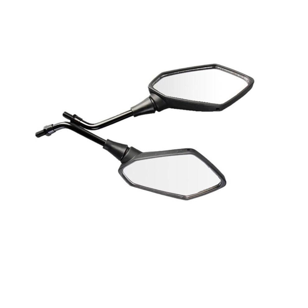 2Pcs/Pair Motorcycle Rearview Mirror For Scooter, Back Side Convex Mirror, 8Mm 10Mm Mounting Size 9354506685355