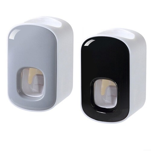 Toothpaste Squeezer Wall-Mounted Grey For Bathroom Organization