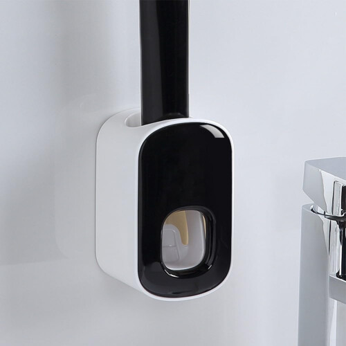 Toothpaste Squeezer Wall-Mounted Grey For Bathroom Organization 2