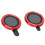 Verre trempé protecteur d'objectif rouge pour iPhone 13 Mini 16