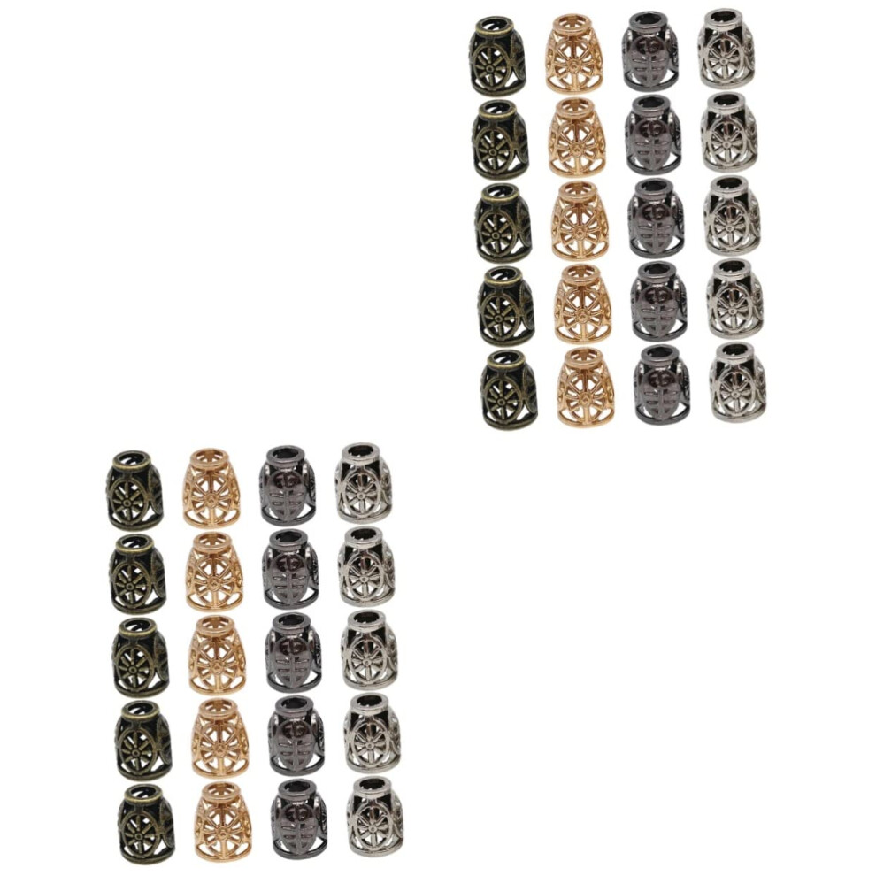 Cord Ends 160-Piece Rope Stoppers For Projects, Clothing And Accessories, Drawstring Rope Locks And Lanyard Clasps 9339159990858