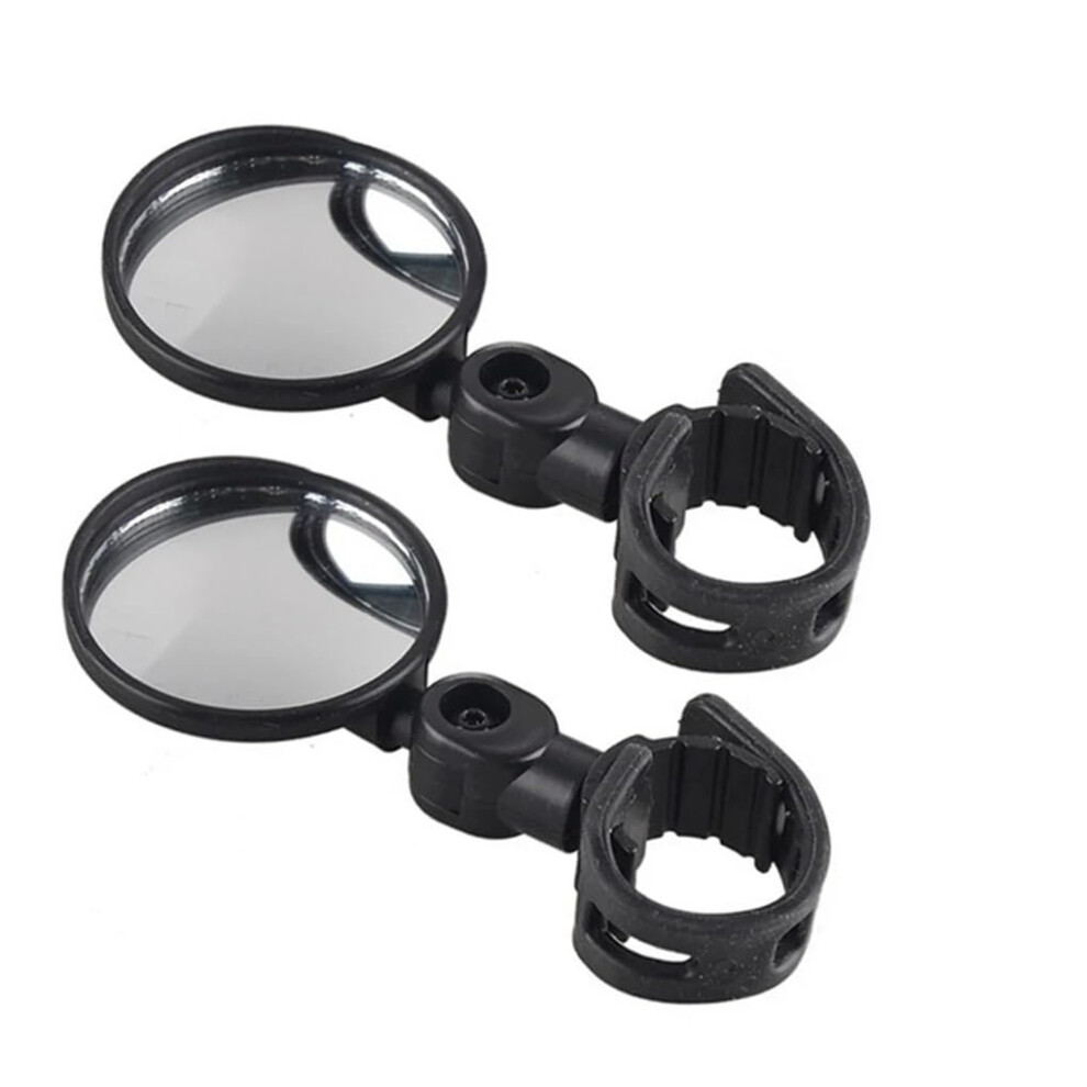 Rearview Mirror Motorcycle Round Bar End Mirrors Handlebar Mount 2 Pieces Rear View Side Mirror 9339159991084