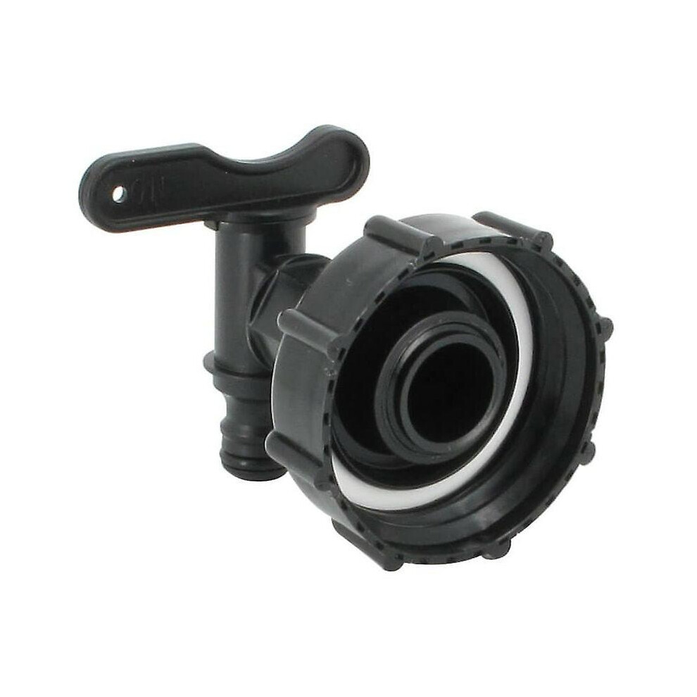 Kikidex (As Show, One Size) Fitting S60x6 - Tap For 1000 L Water Tank