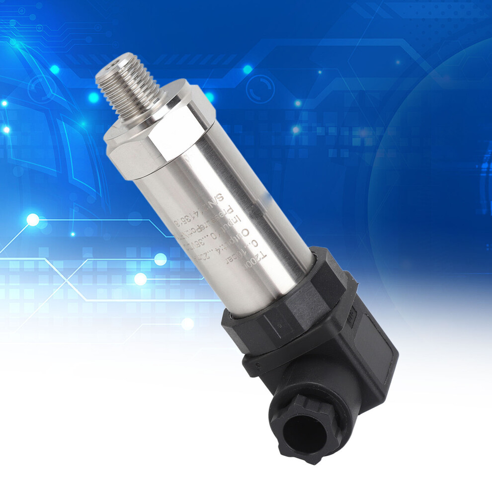 Stainless Steel 4Â20Ma Pressure Transducer Sensor For Air Water Use 7621357936526