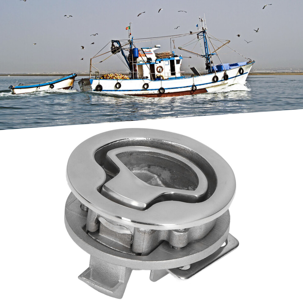316 Stainless Steel Pull Hatch Handle For Boats, Cars, Trailers, Î¦61Mm 9311357936999