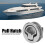 Pull Hatch acciaio inox 316 Ø61mm, spessore 12-17mm, Argento 3