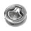 Pull Hatch acciaio inox 316 Ø61mm, spessore 12-17mm, Argento 2