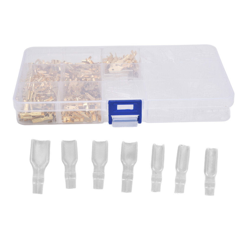 Wire Terminals Assortment Kit 315Pcs Male Female Spade Butt Connectors 9321357937209