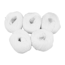 5Pcs Weiß Bindung Feinen Faden Praktische Modische
