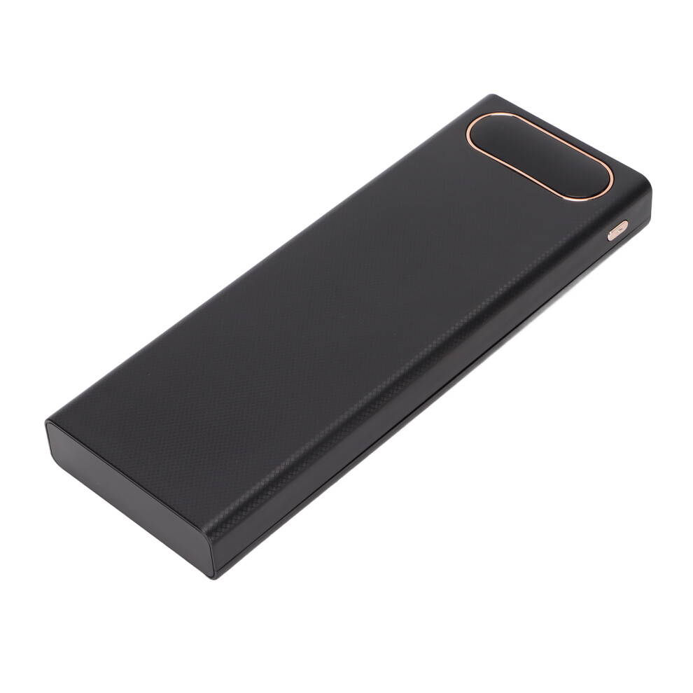 L10 18650 Battery Storage Box Usb Digital Display Portable Power Bank Black 8431357938807