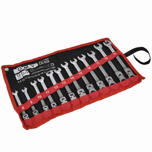 12-teiliges Ratschenschlüssel-Set, metrische 1