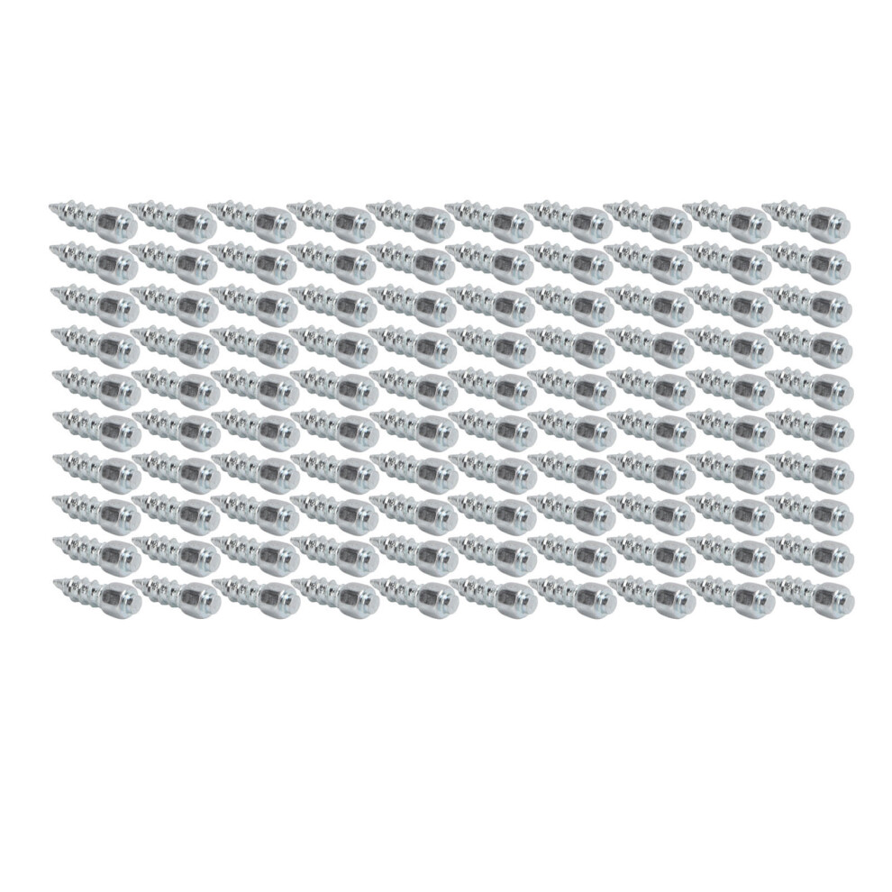 100Pcs Steel Snow Tire Studs 4X12mm Anti-Skid For Car & Motorcycle 3441357940057