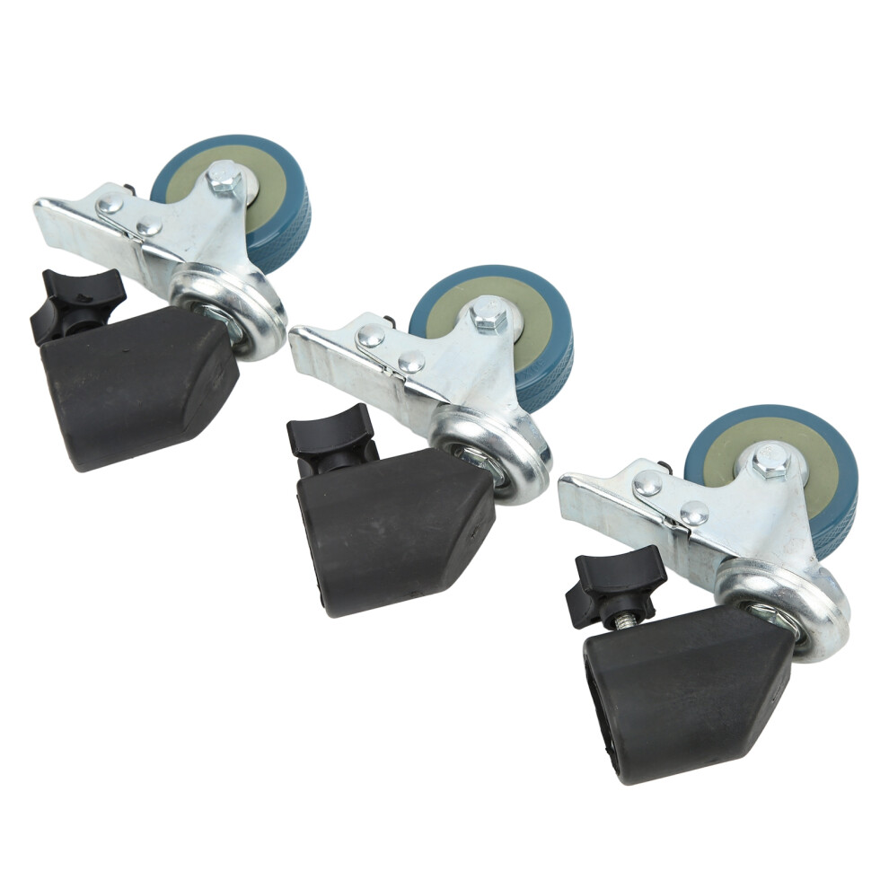 Durable 22Mm Swivel Caster With Brake For Tripod 3Pcs Set 3721357939696