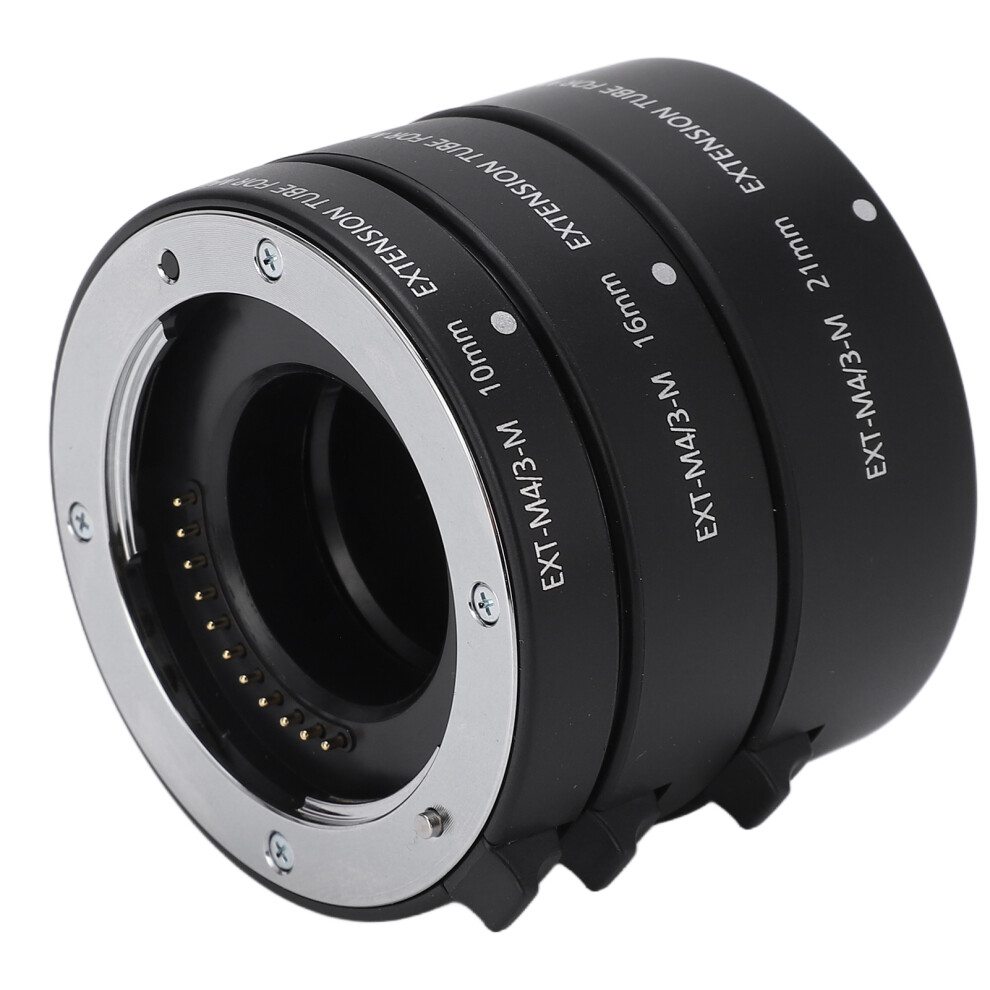 Auto Focus Macro Extension Tube Set 10/16/21Mm For Olympus M4/3 8431357941371