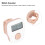Silicone Ring USB Counter - Luminous Rechargeable 6 Data Channels 12