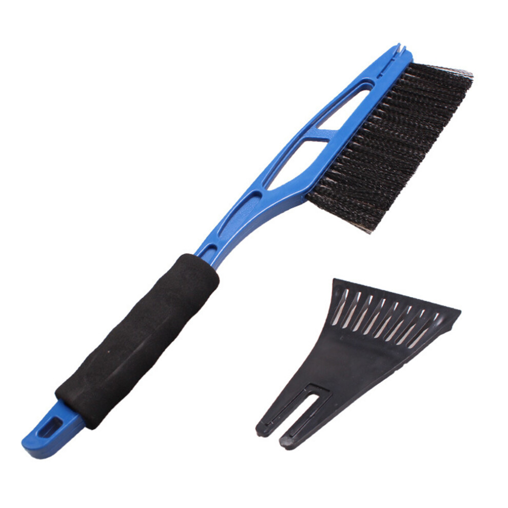 2-In-1 Snow Brush With Squeegee, Ice Scraper, Foam Grip, 55Cm, Or Blue/Red 9351357943061