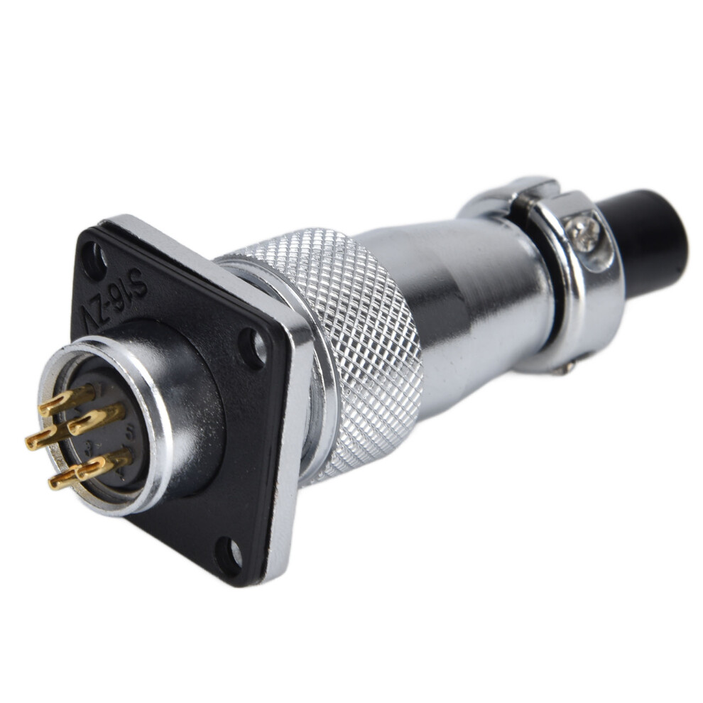 Durable Ws16 Aviation Connector 16 Pin Waterproof Power Socket 500V 5091357942841