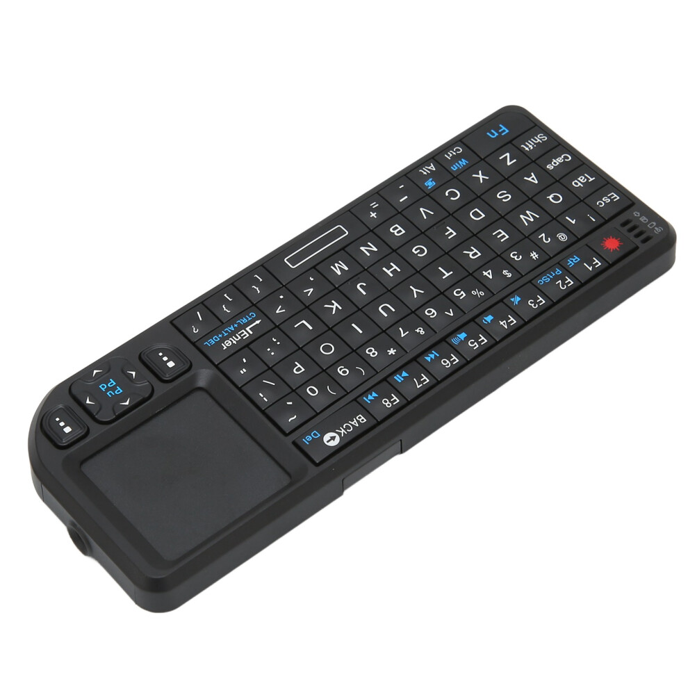 Mini Wireless Backlit 2.4G Mini Keyboard With Touchpad, 69 Keys 9391357942855