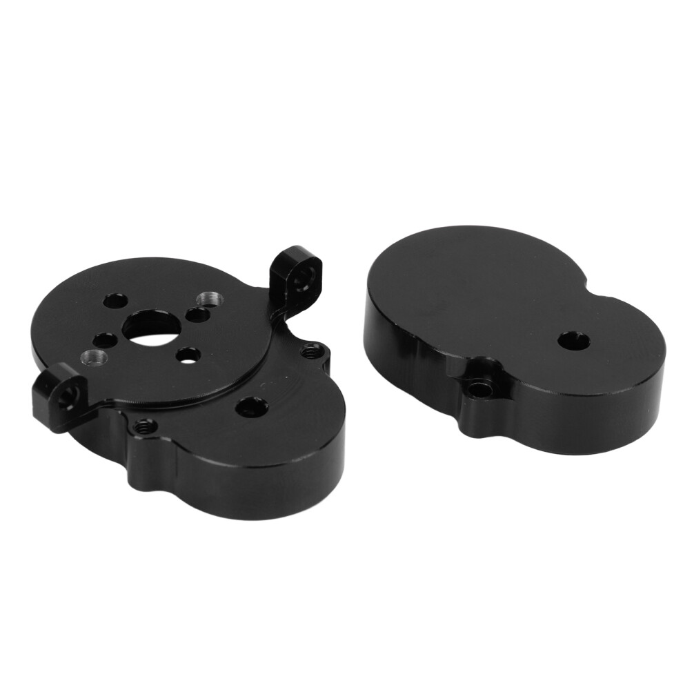 Rear Drive Gear Box Shell For Wpl D12 Rc Truck Aluminum Alloy Black 3321357944074
