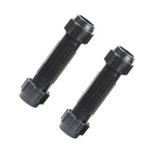 Inflatable Boat Paddle Connector Aluminum Screw Joint Tool 4-Piece Set For Kayak And Dinghy Boats