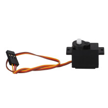 RC 5G Mikro-Plastik-Servo für 1/24 RC Auto - Schwarz, 30x23x11mm