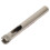 Punta apriforo 10 pezzi 6 mm HSS codolo rotondo argento 11