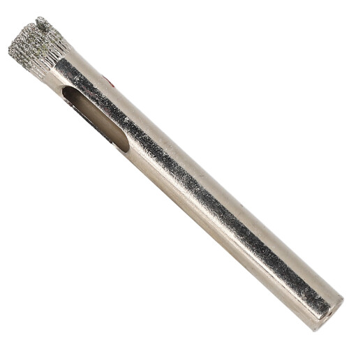 Punta apriforo 10 pezzi 6 mm HSS codolo rotondo argento 2