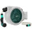 Outsunny Outsunny Retractable Hose Reel Wall Mounted with Lock, Grey 2