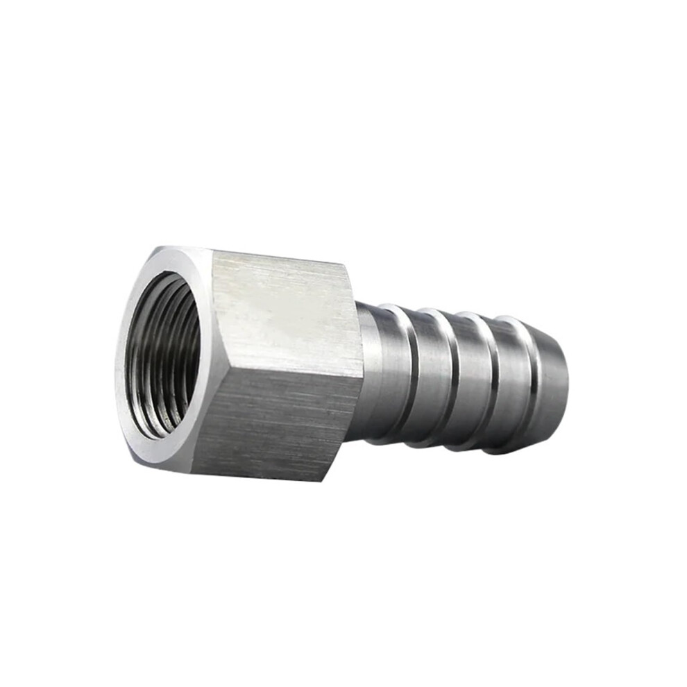 6Mm Hose Barb Od To 3/8 Bspp 304 Stainless Steel High-Pressure Pipe Fitting Connector 9339159992555