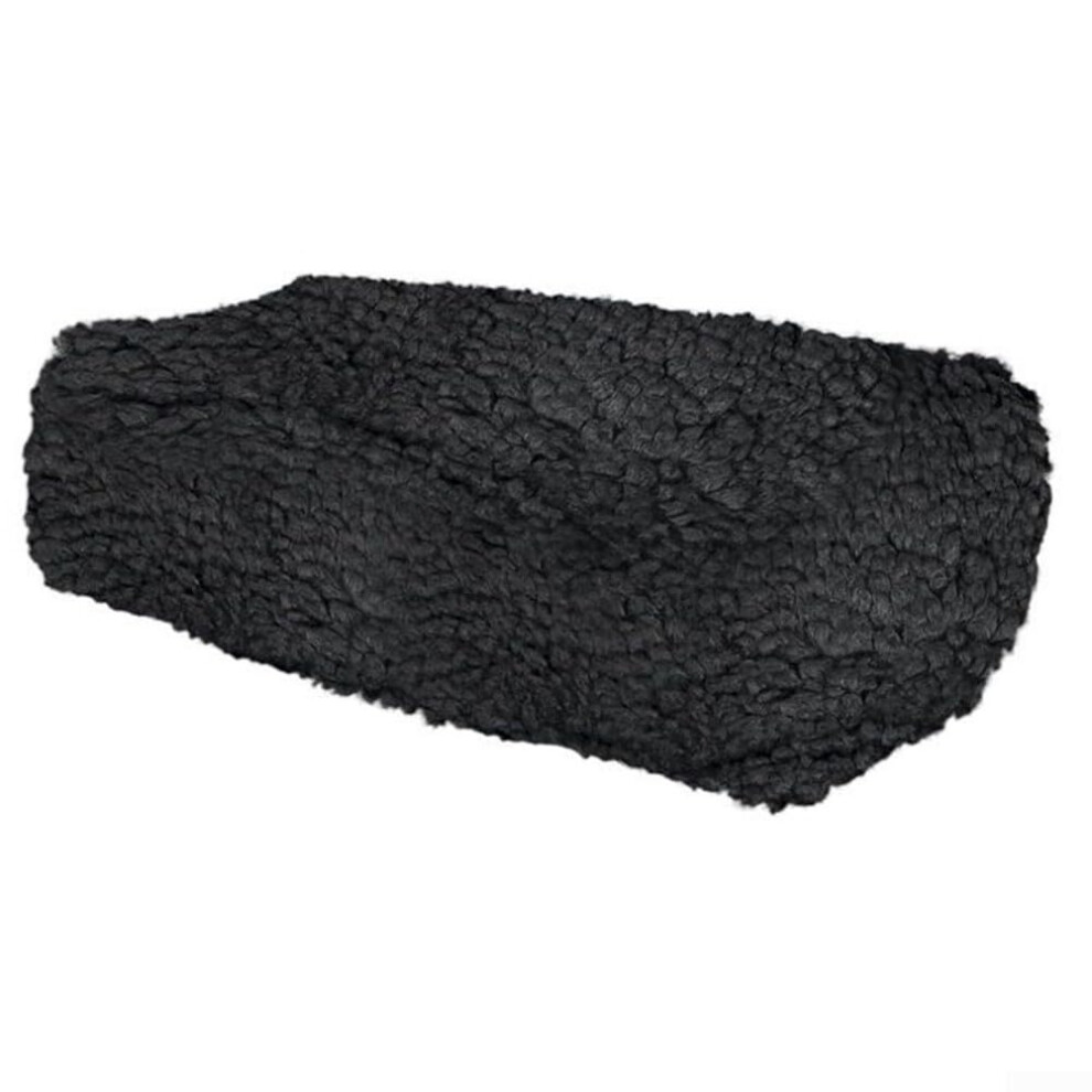 Black Lamb Velvet Knee Scooter Cushion For Comfort And Stability, Non Slip Pad, Knee Scooter Accessory,