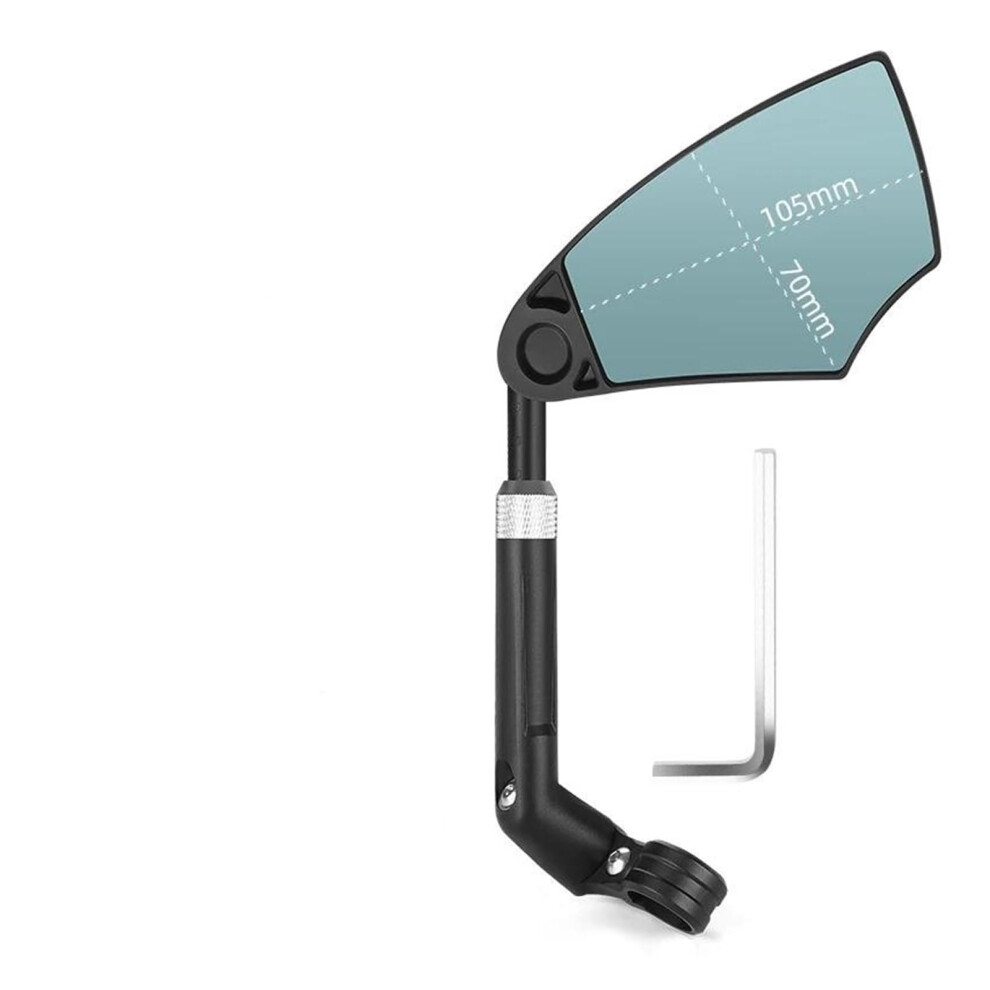 Motorbike Mirrors Anti-Glare Rearview Mirror Telescopic 360-Degree Adjustable Handlebar Mtb E-Bike Scooter Right 1Pc 9354506687014