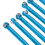 Set di 8 tiranti MN86, 9,2 cm e 8,2 cm, Blu 5